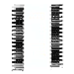 23-7/16 in. 140 Bottles Wine Cooler in Stainless Steel